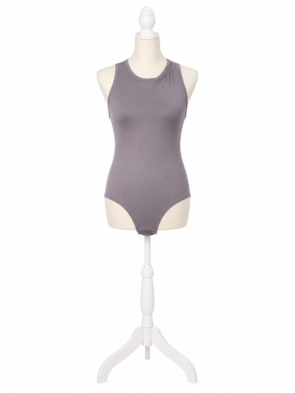 Auden Mauve Sleeveless Scoop Neck Bodysuit